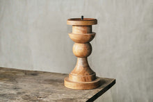 Load image into Gallery viewer, Mango Wood Candlestick
