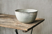 Load image into Gallery viewer, Ecru Striped Serving Bowl
