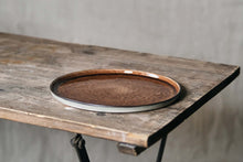 Load image into Gallery viewer, Off-white &amp; Brown Glazed Side Plate
