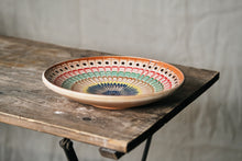 Load image into Gallery viewer, Peach &amp; Green Handmade Serving Plate
