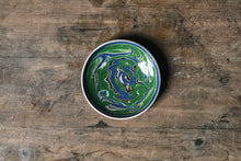 Load image into Gallery viewer, Green &amp; Blue Handmade Dipping Bowl
