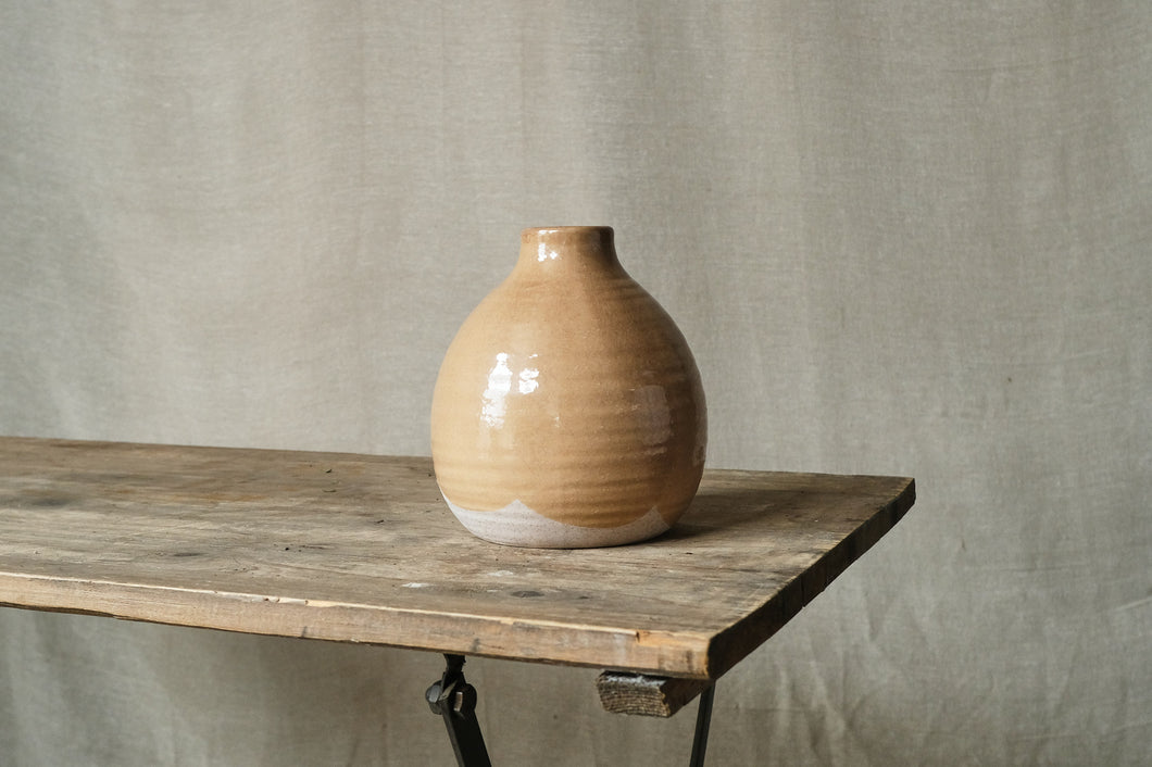 Terracotta Toned Ceramic Vase