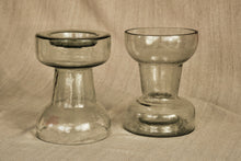 Load image into Gallery viewer, Hammered Glass Candle Holder/Vase
