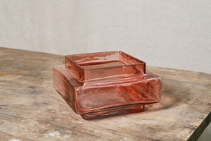 Bright Pink Pillar Candle Holder