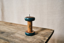 Load image into Gallery viewer, Repurposed Indian Wooden Candle Holder
