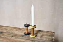 Load image into Gallery viewer, Repurposed Indian Wooden Candle Holder
