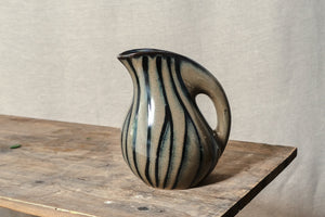 Brown & Black Striped Jug