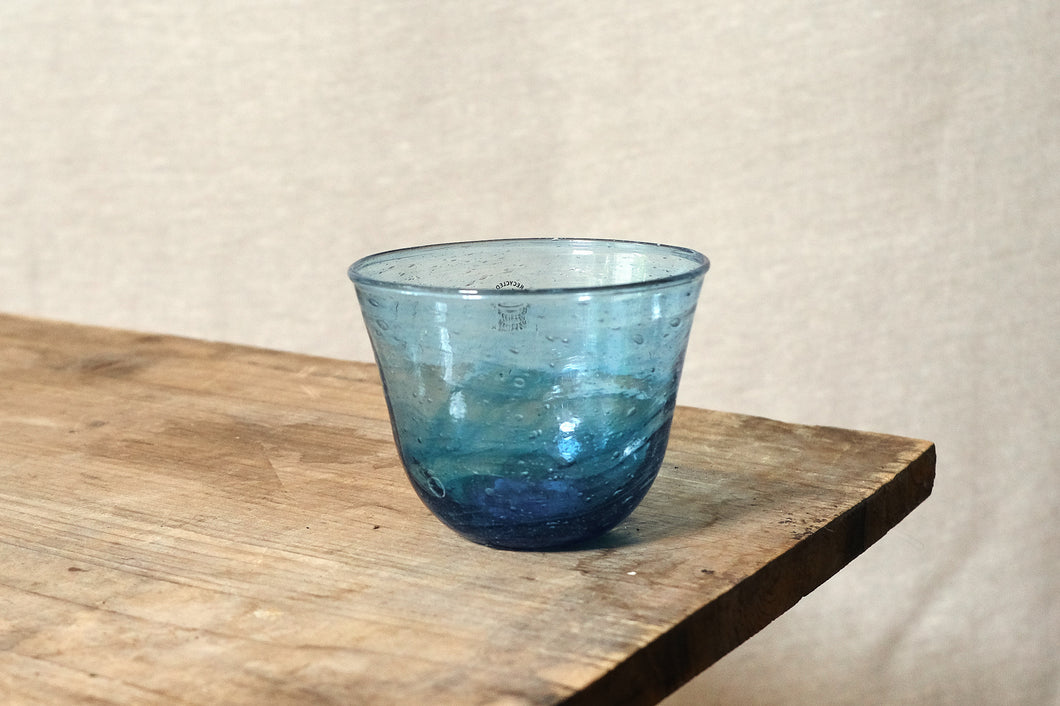 Recycled Drinking Glass - Turquoise