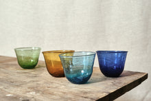 Load image into Gallery viewer, Recycled Drinking Glass - Turquoise
