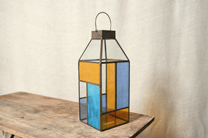 Coloured Glass Lantern
