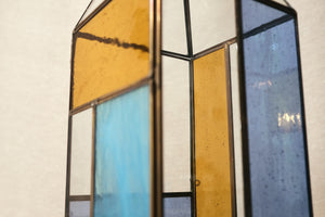 Coloured Glass Lantern