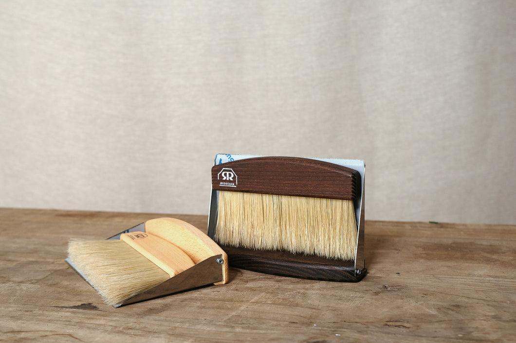 Tabletop Dustpan and Brush