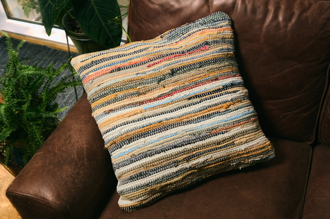 Colourful Woven Cushion