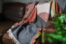 Load image into Gallery viewer, Geometric Autumnal Throw
