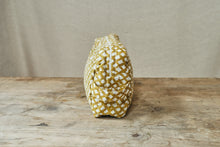 Load image into Gallery viewer, Mustard and Off-White Washbag
