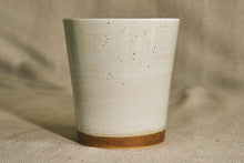 Load image into Gallery viewer, White &amp; Natural Mug/Plant Pot - Dia: 8cm, 9.5cm

