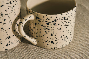 Black & White Splatter Mug