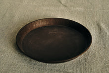 Load image into Gallery viewer, Rustic Brown Tin Plant Saucer - Dia: 11cm, 16cm
