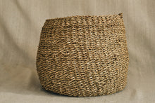 Load image into Gallery viewer, Tapered Seagrass Basket - Dia: 27cm, 38cm
