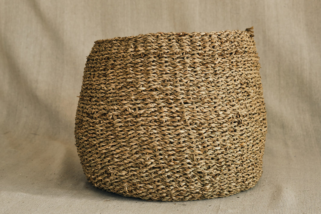 Tapered Seagrass Basket - Dia: 27cm, 38cm