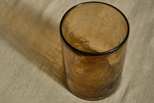 Load image into Gallery viewer, Smokey Brown Storm Lantern/Vase
